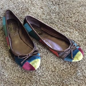 Patchwork Coach Flats
